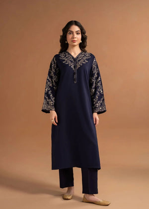 NOVA EMBROIDERED 2PCS - NAVY